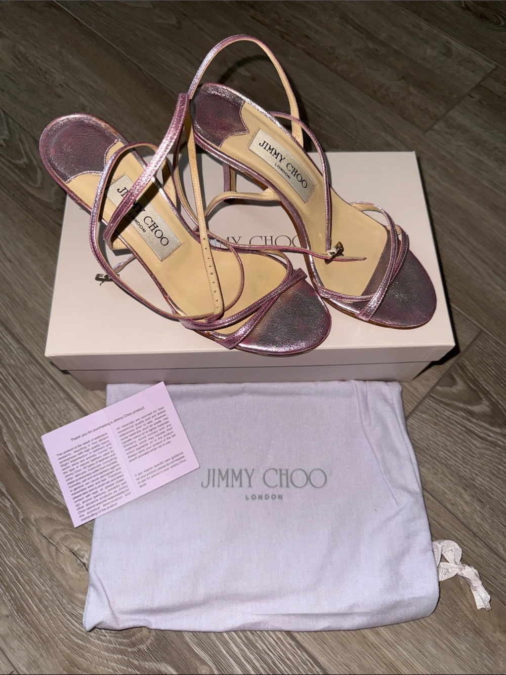 Jimmy Choo 052 Kelissa in Lilac Karung